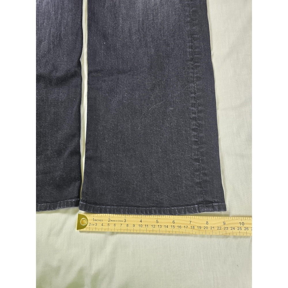 7 For All Mankind Jeans Mens 30x32 Blue Relaxed Straight Dark Wash Stretch Denim - Picture 6 of 13